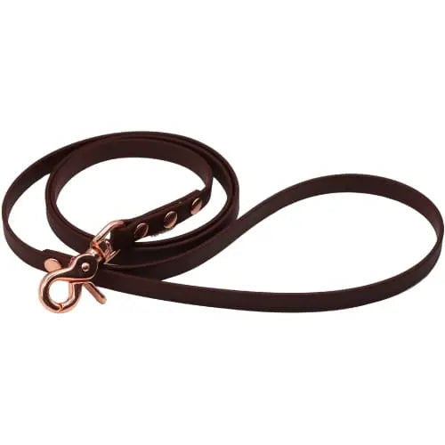 Smycz BioThane Redwood Brown Co Collar