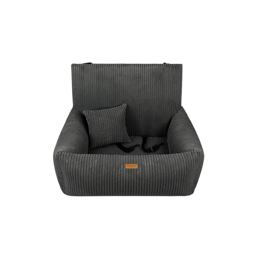 Fotelik samochodowy ciemnoszary - MILANO DARK GREY DENZOO