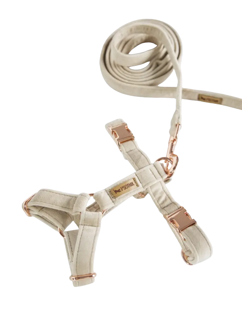 Szelki typu guard beżowe Psotnik