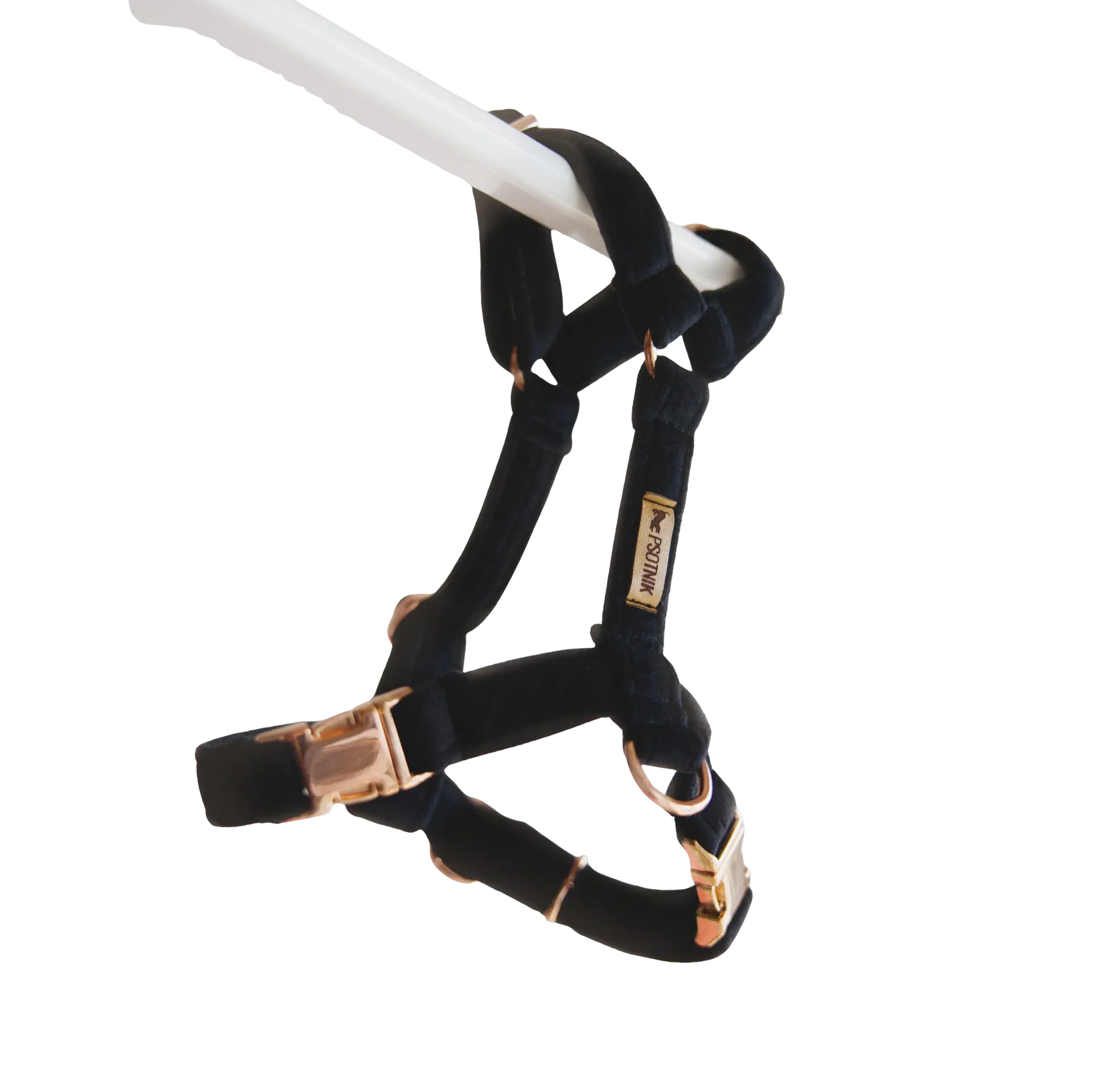 Szelki typu guard czarne Psotnik