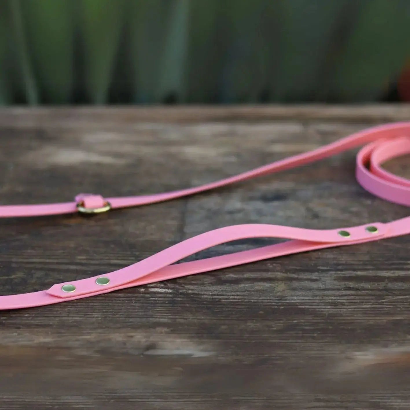 Smycz przepinana multifunkcyjna z Biothane dla psa, pastelowy róż / PUPPY pink BURA