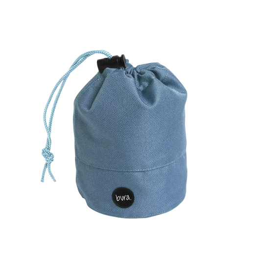 Saszetka na smaczki denim DOG / blue jeans BURA