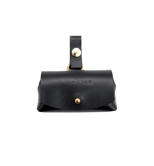 Etui na woreczki "Classy" w kolorze czarnym