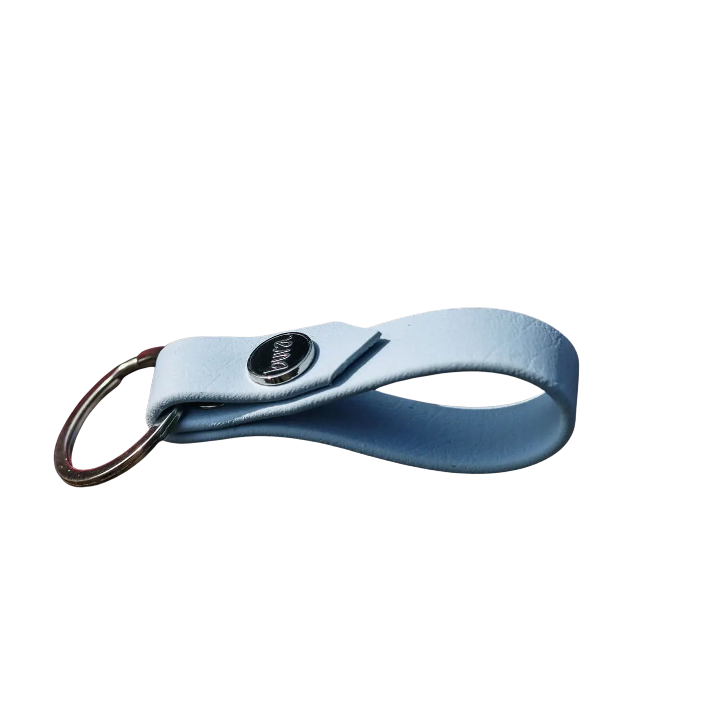 Breloczek do kluczy PUPPY blue / pastelowy niebieski paw design