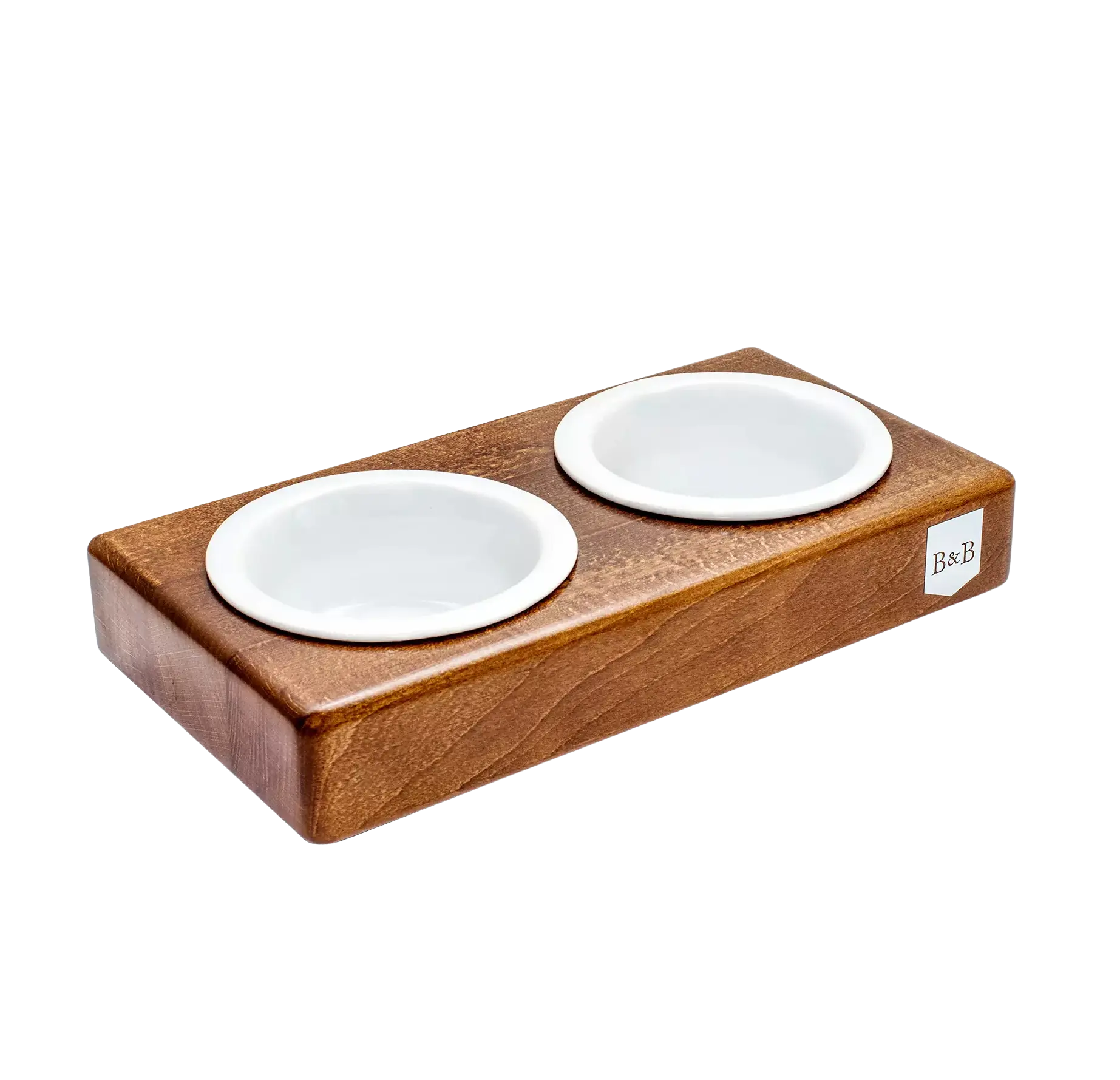 Miska dla psa DUO CERAMIC bursztyn Bowl & Bone
