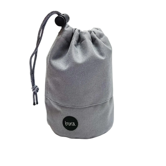 Saszetka na smaczki szaroBURA / szary BURA