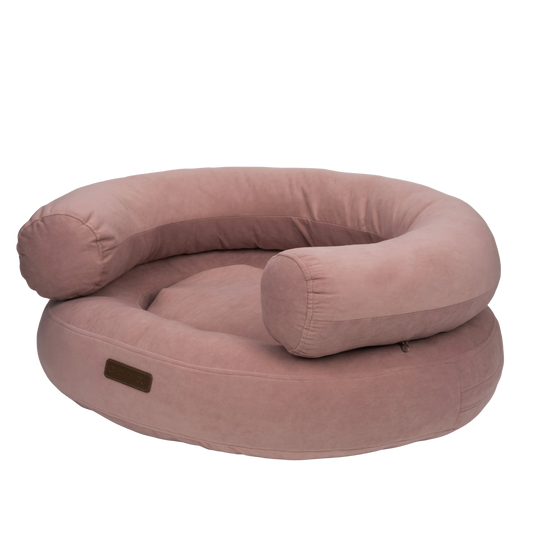 Legowisko "Marshmallow" dla psa i kota w kolorze różowym