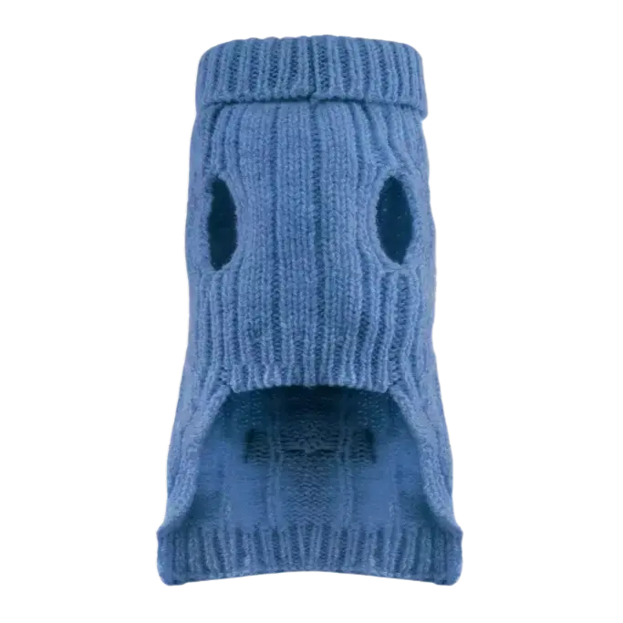 Sweterek dla psa ASPEN niebieski Bowl & Bone