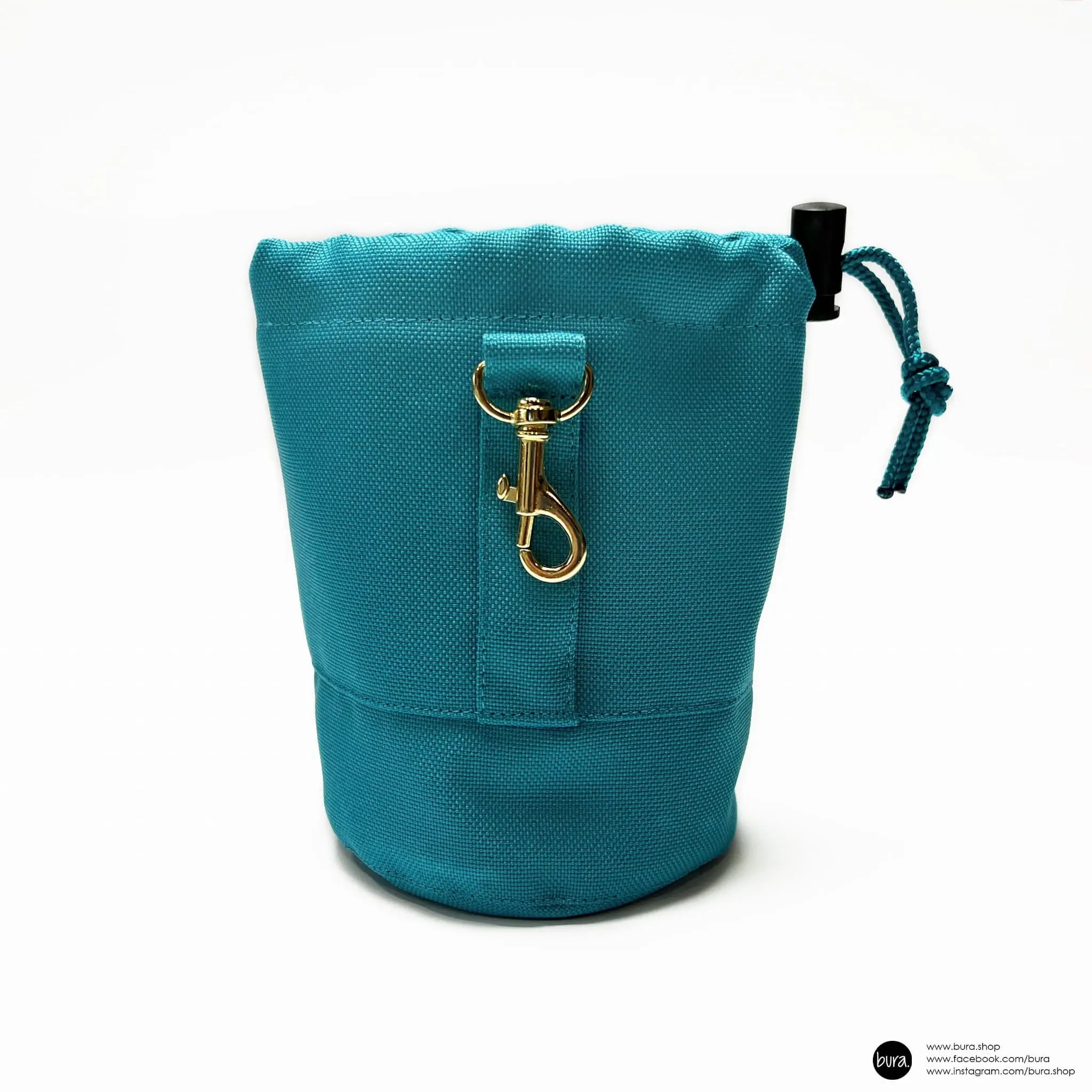 Saszetka na smaczki wilk MORSKI / turkus BURA