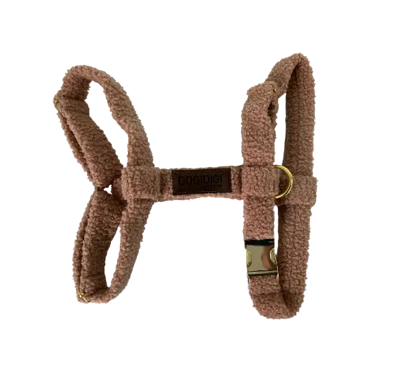 Szelki dla psa GUARD FUR brązowe DOGIDIGI