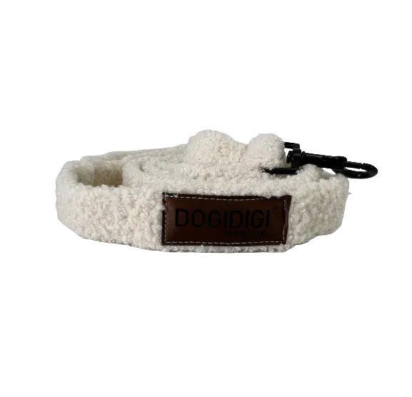 Smycz dla psa FUR beżowa DOGIDIGI