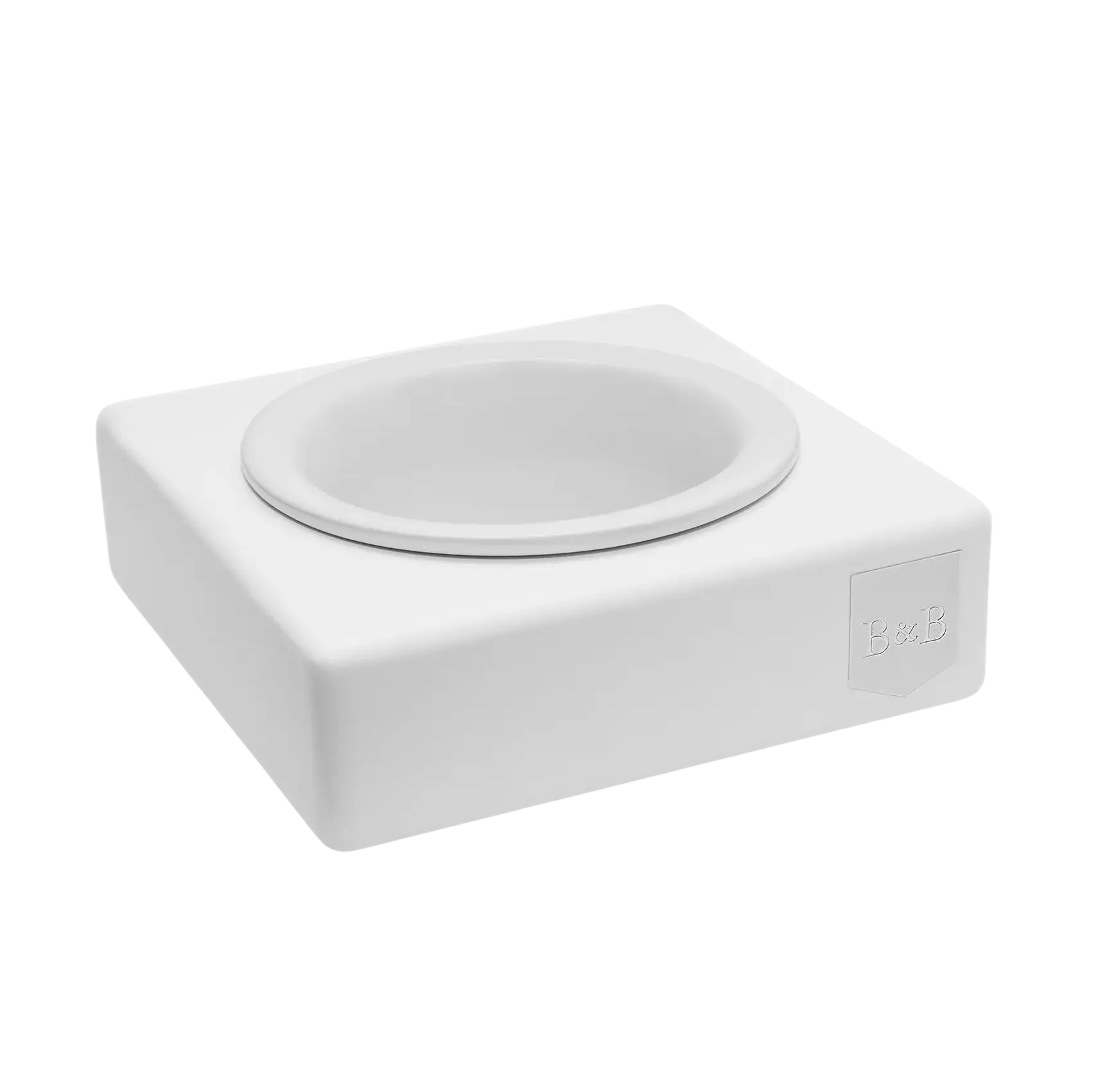 Miska dla psa SOLO CERAMIC biała Bowl & Bone