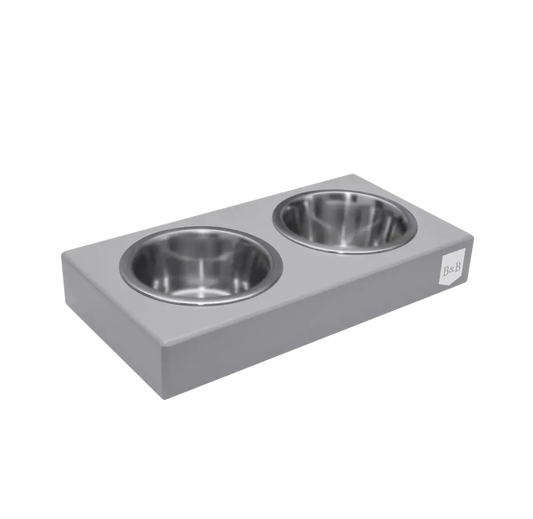 Miska dla psa DUO szara Bowl & Bone