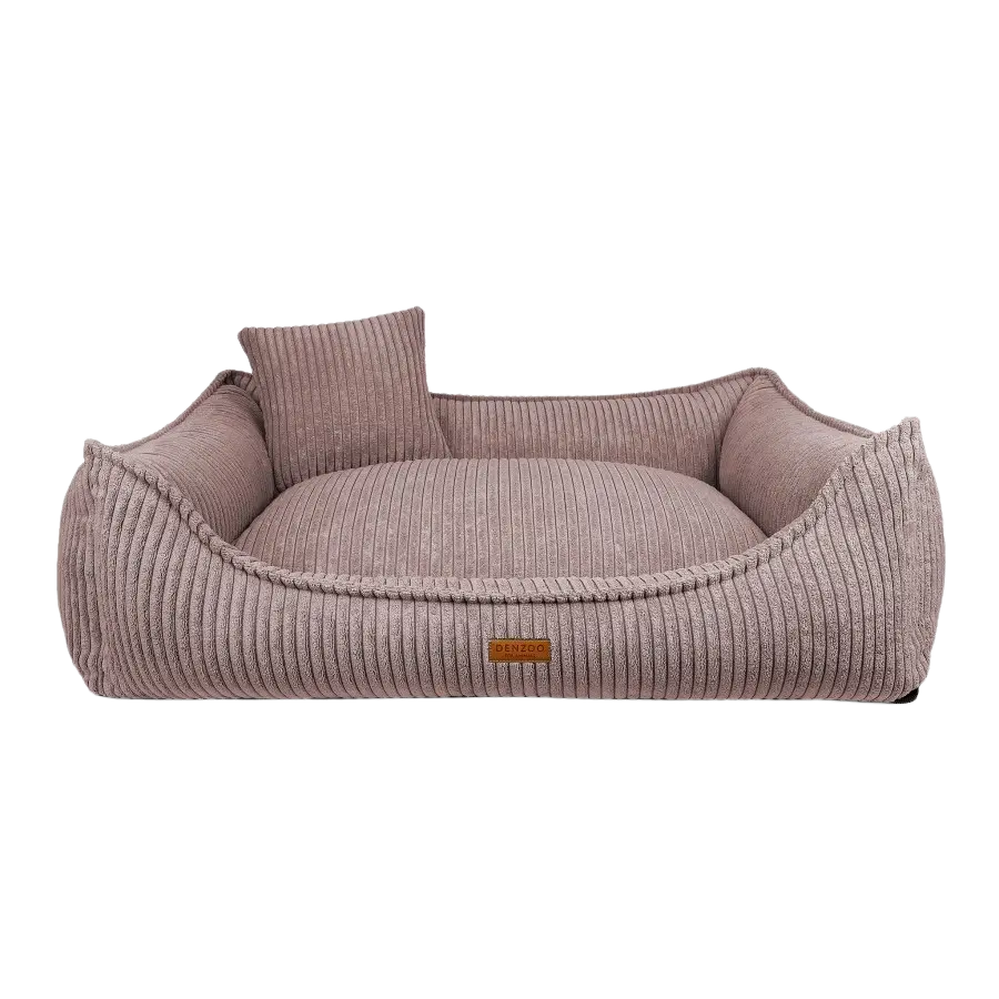 Legowisko premium dla psa i kota ortopedyczne pudrowy róż- MILANO ROSE DENZOO