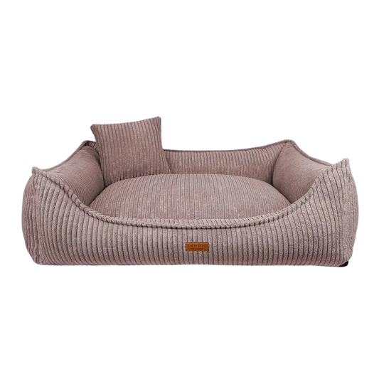 Legowisko premium dla psa i kota ortopedyczne pudrowy róż- MILANO ROSE DENZOO