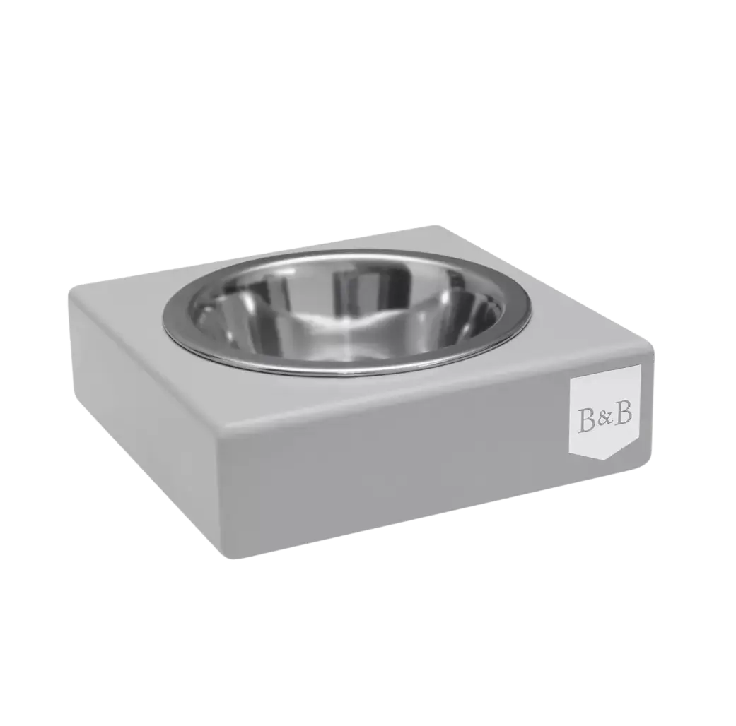 Miska dla psa SOLO szara Bowl & Bone