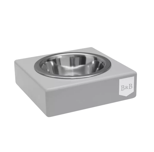 Miska dla psa SOLO szara Bowl & Bone