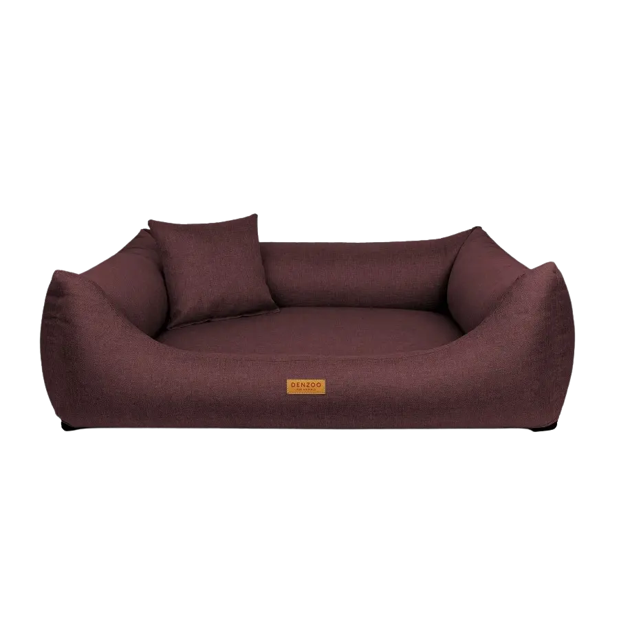 Legowisko dla psa i kota ortopedyczne śliwkowe - MODENA PLUM DENZOO