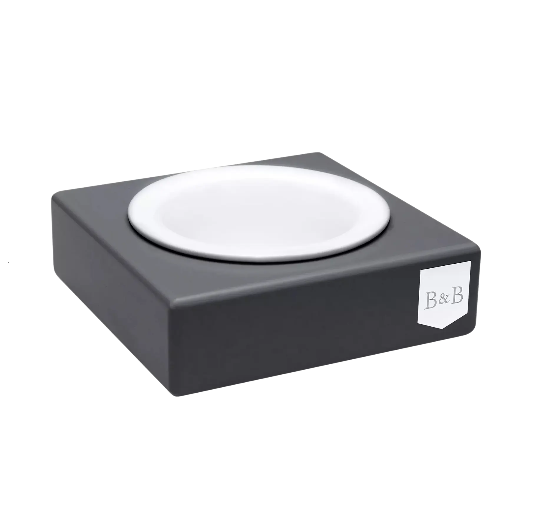 Miska dla psa SOLO CERAMIC grafitowa Bowl & Bone