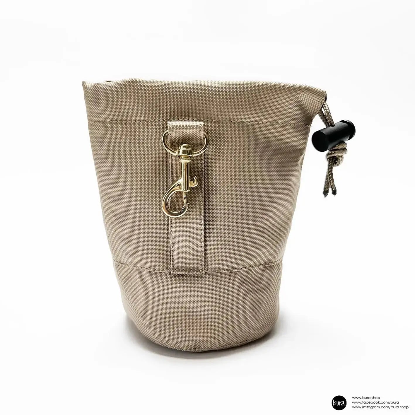 Saszetka na smaczki PSIAkość / khaki BURA