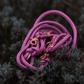 Załaduj obraz do przeglądarki galerii, Smycz przepinana linowa Lavender Violet Co collar
