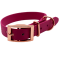 Załaduj obraz do przeglądarki galerii, Obroża na sprzączkę BioThane Magenta Pink Co Collar
