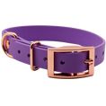 Załaduj obraz do przeglądarki galerii, Obroża na sprzączkę BioThane Lilac Purple Co Collar
