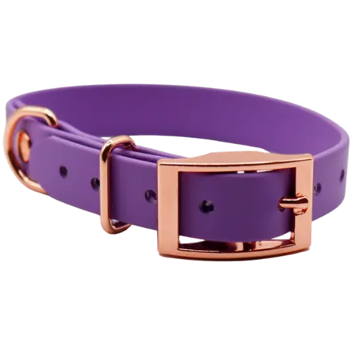 Obroża na sprzączkę BioThane Lilac Purple Co Collar