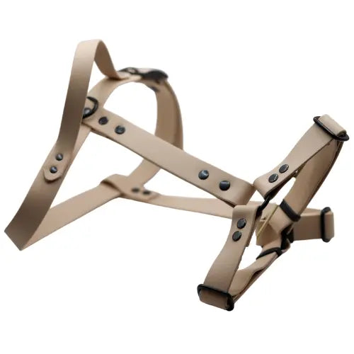 Szelki z regulacją BioThane Almond Beige Co Collar