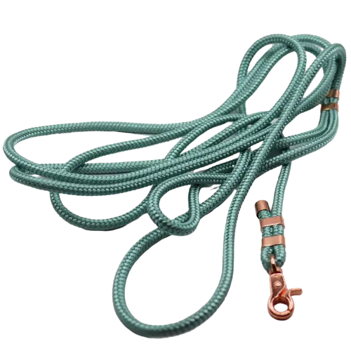 Smycz przepinana linowa Baby Blue Co collar