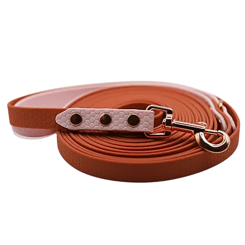 Smycz HEXA Apricot Brandy Co Collar