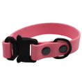 Załaduj obraz do przeglądarki galerii, Obroża na klamrę BioThane Flamingo Pink Co Collar
