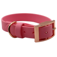 Załaduj obraz do przeglądarki galerii, Obroża na sprzączkę BioThane Flamingo Pink Co Collar
