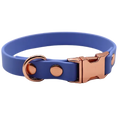 Załaduj obraz do przeglądarki galerii, Obroża na klamrę BioThane Fairy Periwinkle Co Collar
