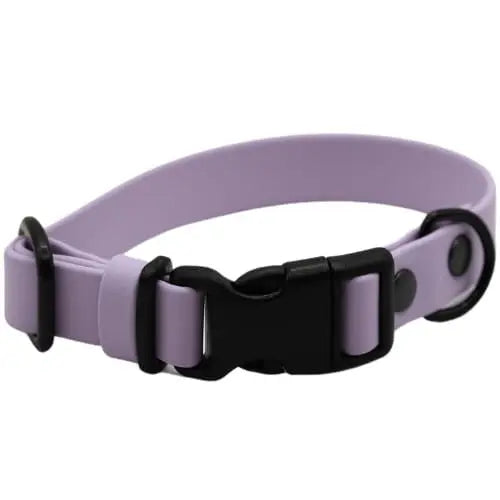 Obroża na klamrę BioThane Pastel Purple Co Collar