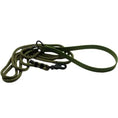 Załaduj obraz do przeglądarki galerii, Smycz miejska linowa Dark Olive Co collar
