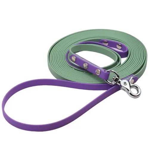 Smycz BioThane Sage green Co Collar