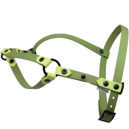 Szelki z regulacją BioThane Pistachio Green Co Collar