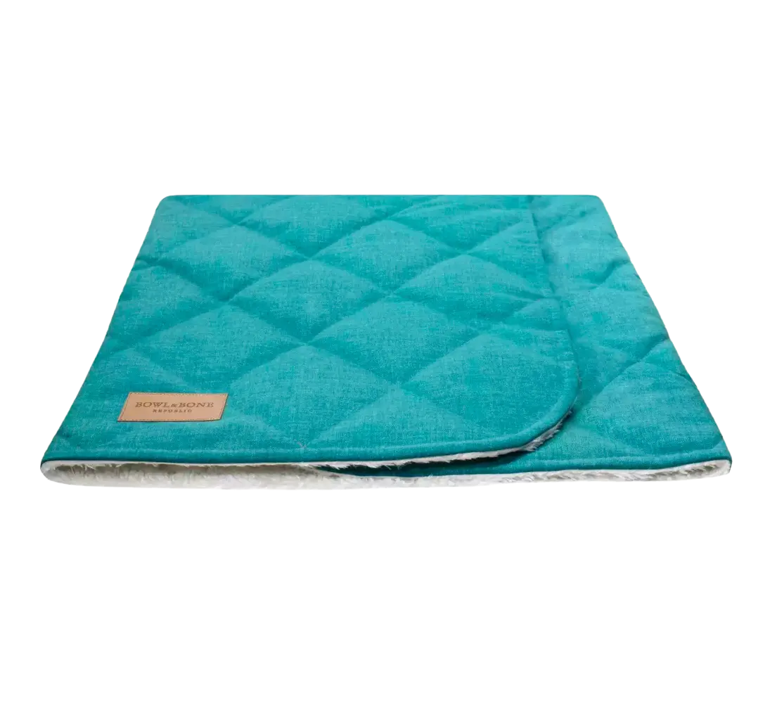 Śpiworek dla psa DREAMY miętowy Bowl & Bone