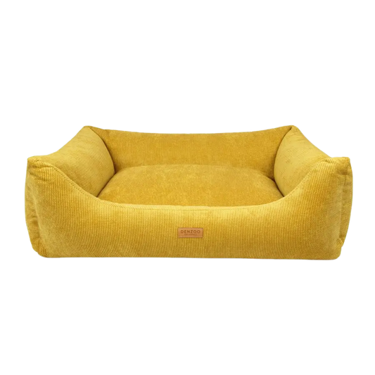 Legowisko dla psa i kota ortopedyczne żółte - PRATO YELLOW DENZOO