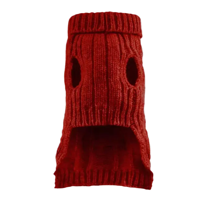 Sweterek dla psa ASPEN czerwony Bowl & Bone