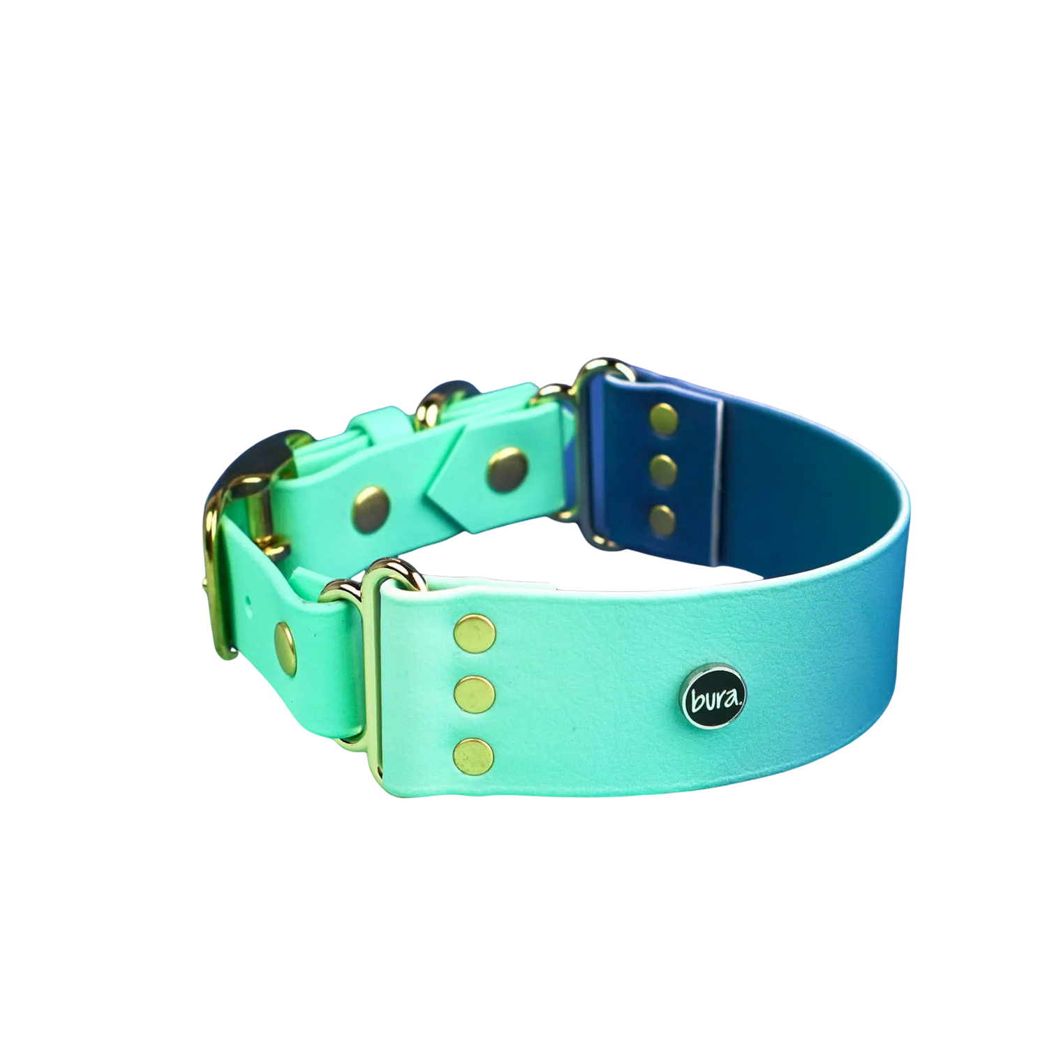 BURA Obroża szeroka We wzory