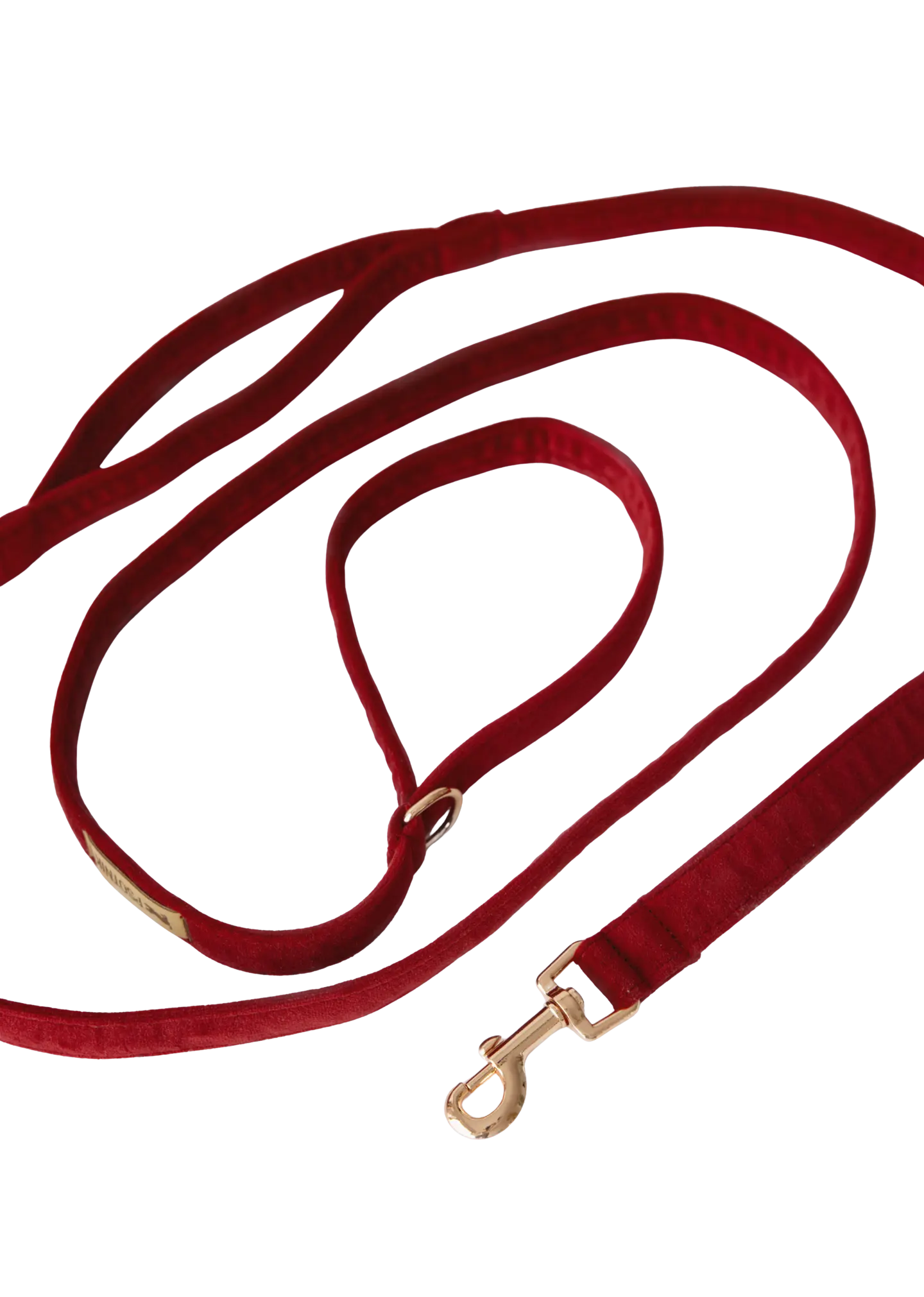 Smycz miejska Bordowy Psotnik Psotnik