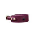 Załaduj obraz do przeglądarki galerii, Obroża dla Charta na sprzączkę, HAU... hot in here / bordo BURA
