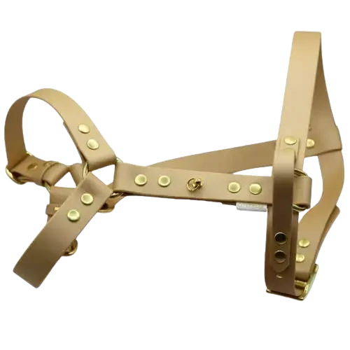 Szelki z regulacją BioThane Champagne Beige Co Collar