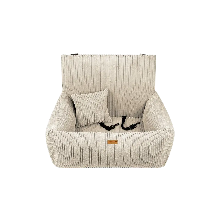 Fotelik samochodowy beżowy - MILANO BEIGE DENZOO