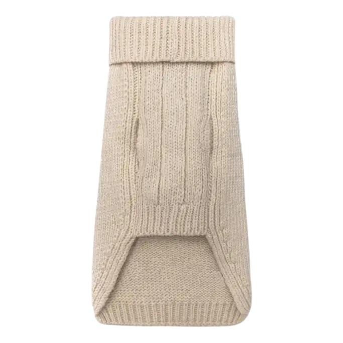 Sweterek dla psa SNOWFLAKE kremowy Bowl & Bone