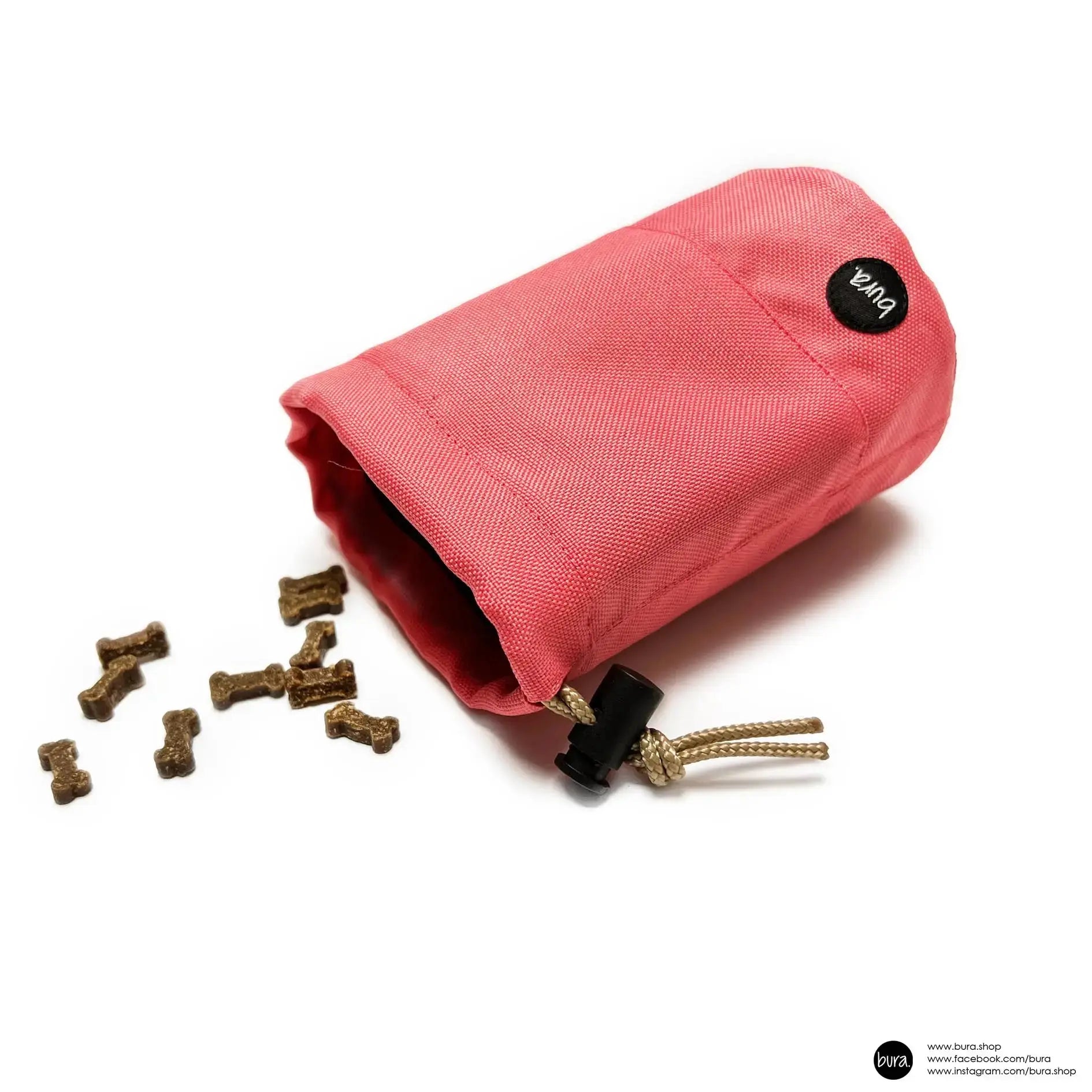 Saszetka na smaczki Psiutti frutti / koral BURA