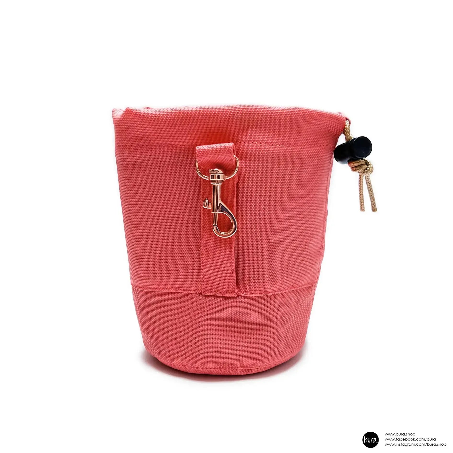 Saszetka na smaczki Psiutti frutti / koral BURA