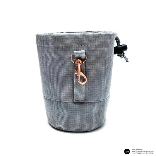 Saszetka na smaczki szaroBURA / szary BURA